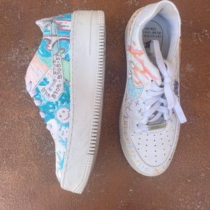 Unique Nike Air Force sneakers